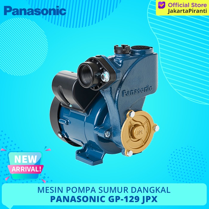 MESIN POMPA AIR SUMUR DANGKAL MANUAL PANASONIC GP-129JPX GP-129 JPX