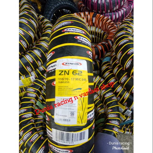 Ban Zeneos ZN62 110 70 ring 17 Ban Tubbles