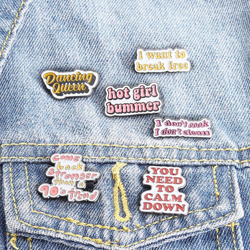 07.07 BIG SALE !! PIN ENAMEL / BADGE /FUNNY BADGE / ACCESORIES TAS/ BROS