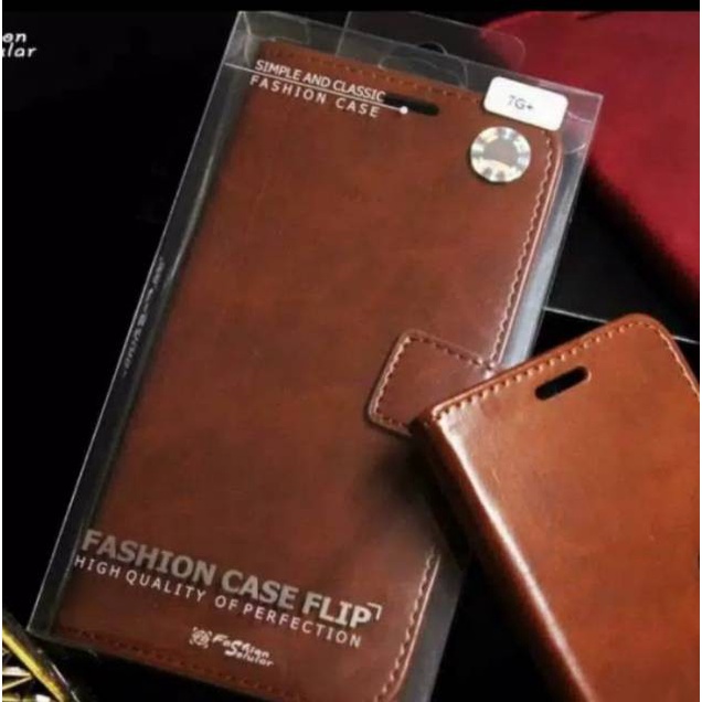 Leather Flip Cover Samsung A03 / A03 Core 2022 Wallet Case Casing Kulit Dompet