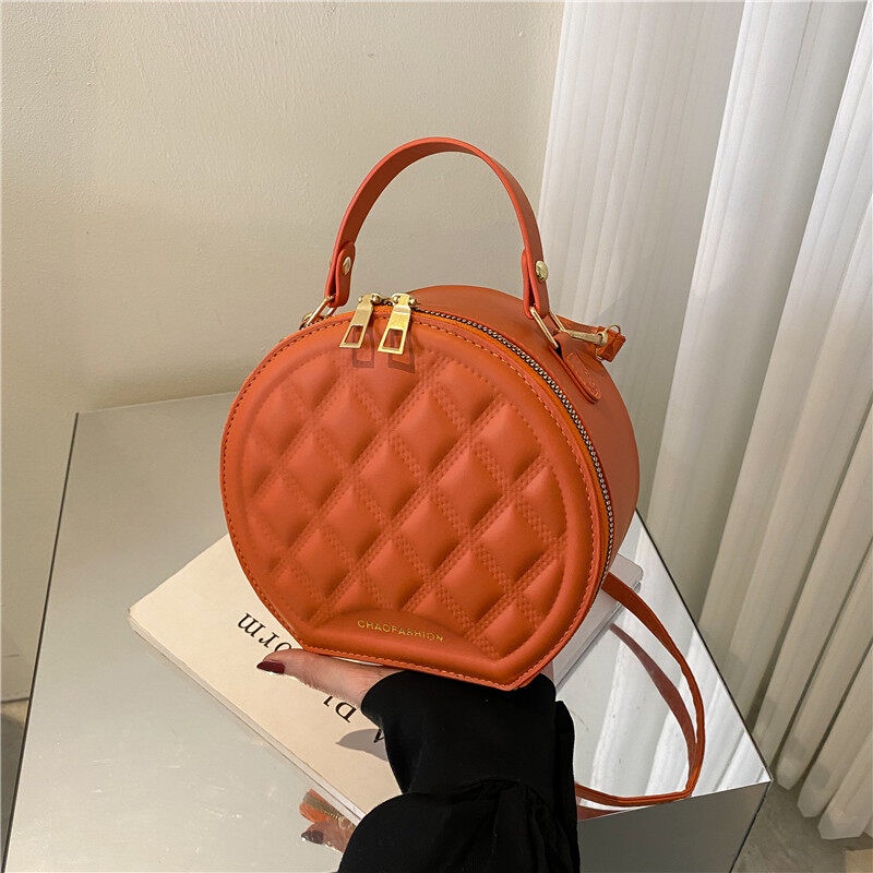 8150 Tas selempang bulat wanita import bahan berkualitas