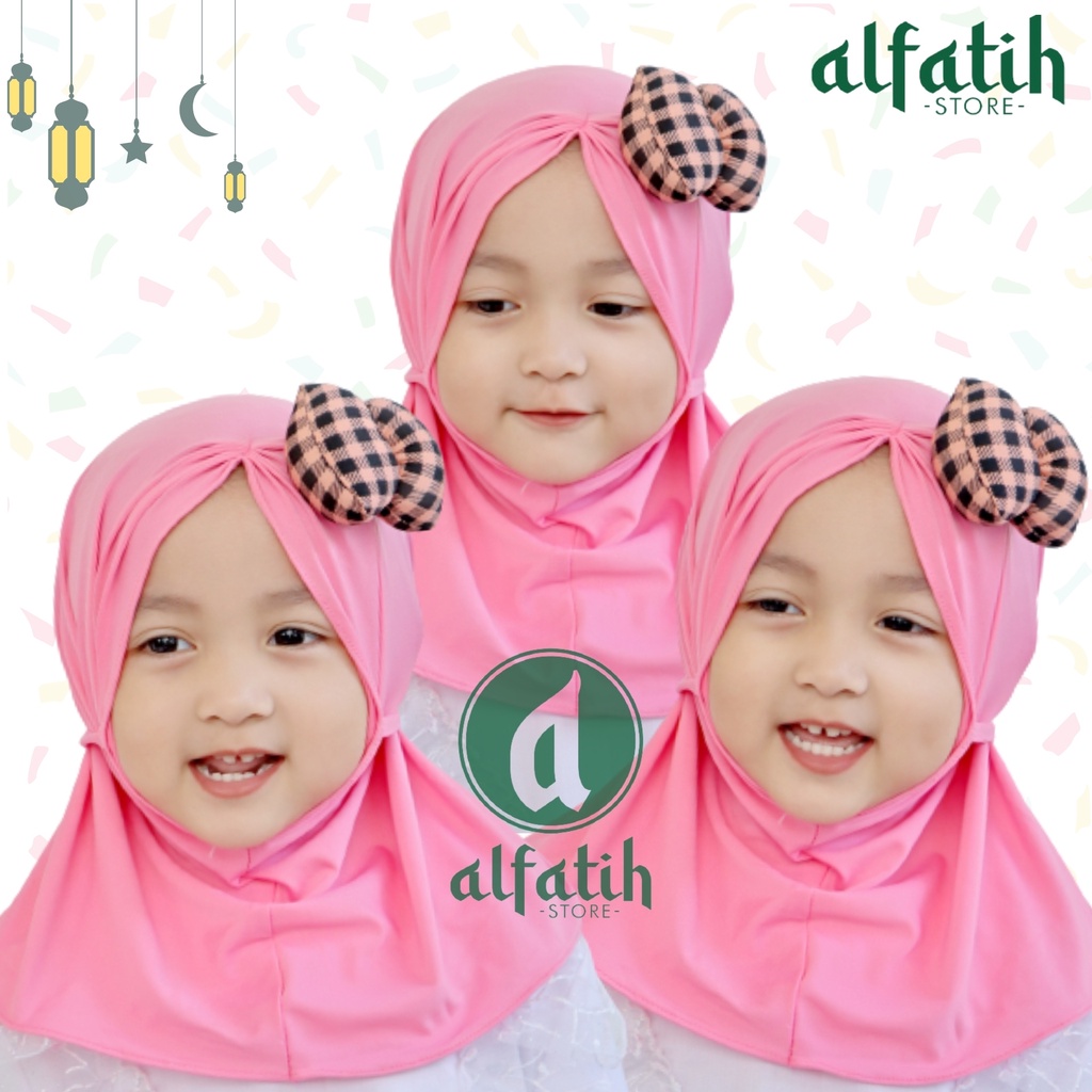 ALFATIH STORE / HIJAB ANAK MINIE KOTAK SAMPING / JILBAB ANAK MURAH / HIJAB ANAK / HIJAB BAYI  HIJAB BAYI COD / KERUDUNG ANAK HIJAB ANAK BAYI PEREMPUAN / HIJAB ANAK / JILBAB ANAK BAYI USIA 2 TAHUN BAHAN JERSEY PREMIUM NYAMAN DI PAKAI