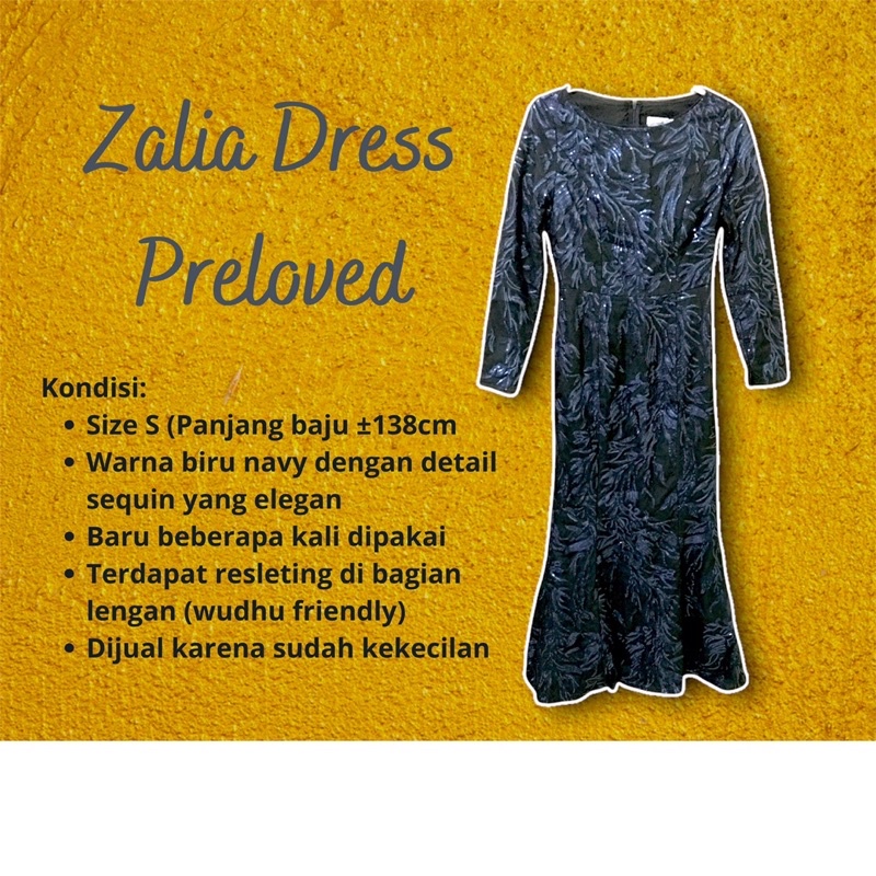 ZALIA SEQUIN DRESS (PRELOVED)