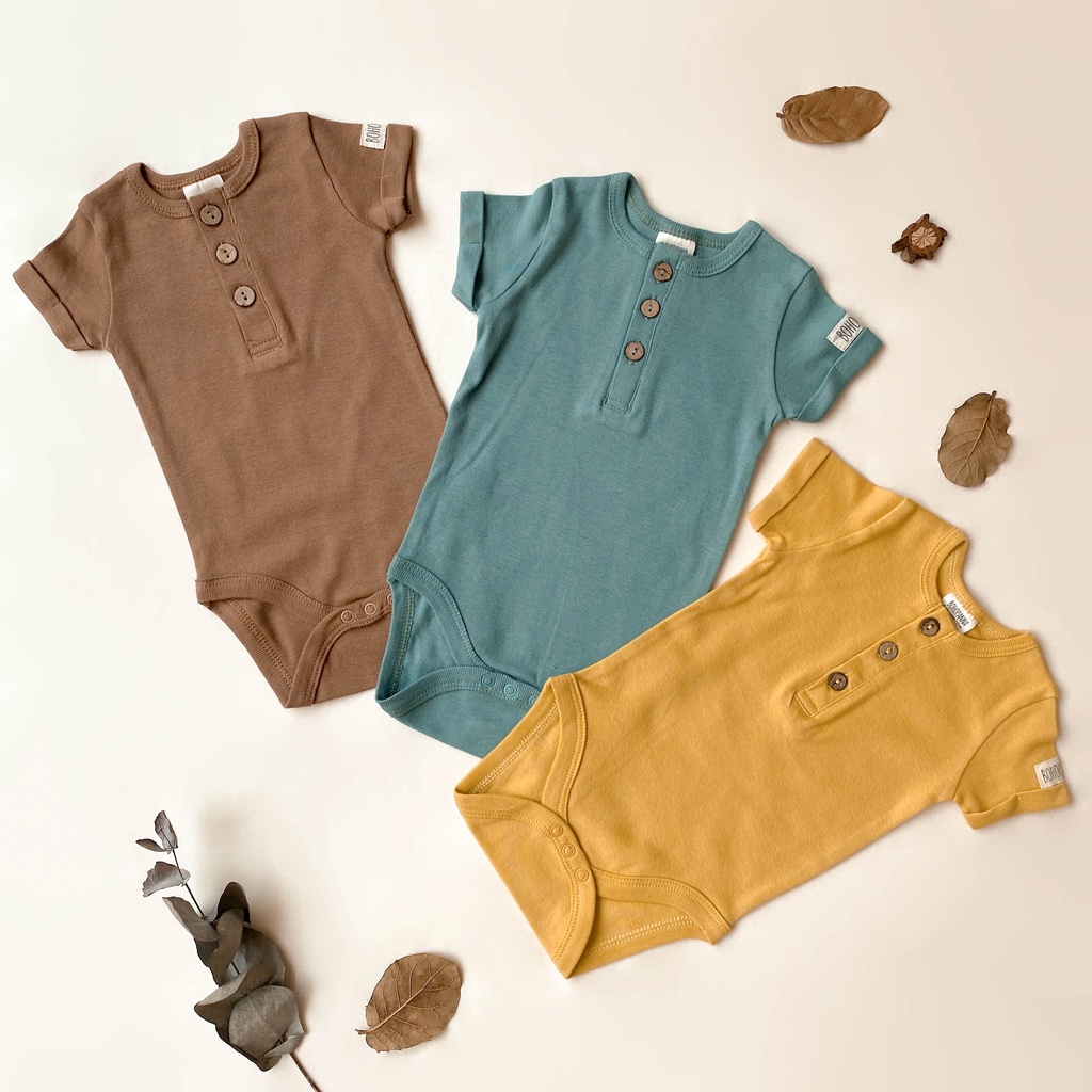 Bohopanna Rex Bodysuit | Baju Jumper Bayi New Born Lengan Pendek Perlengkapan Kado Lahiran Pakaian Bayi Baru Lahir Baby Jamper Jumpsuit Jamsuit Jamswit Jumsuit Jumswit Anak Bayi Laki Laki Perempuan Cowo Cewe Cowok Cewek 0 6 12 Bulan Bohobaby Bohopana-3