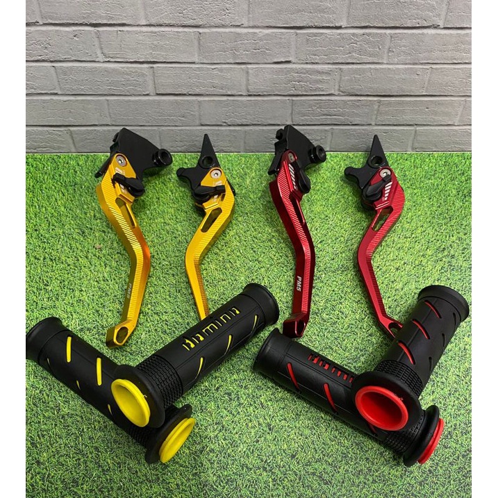 handle rem cnc set grip domino sisik KLX 150/ tuan rem set kopling motor KLX 150