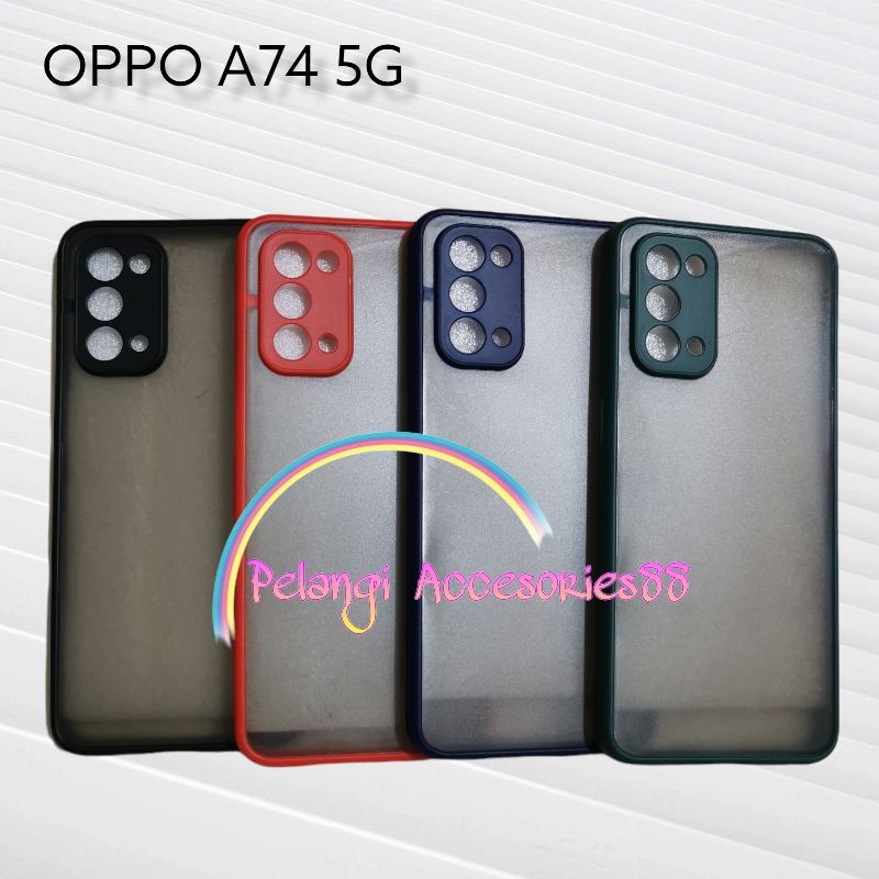 CASE OPPO A74 5G / A93 5G SOFTCASE CASE DOVE CASE FULL COLOUR