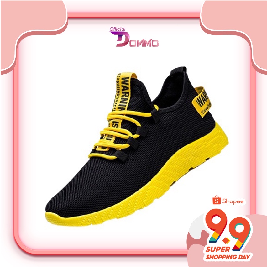 [IMPOR] DOMMO - D5048 Sepatu Sport Warning Isecurd / Sepatu Sport Pria