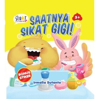 Buku Anak Seri Goyi Pipi Saatnya Sikat Gigi (Boardbook)