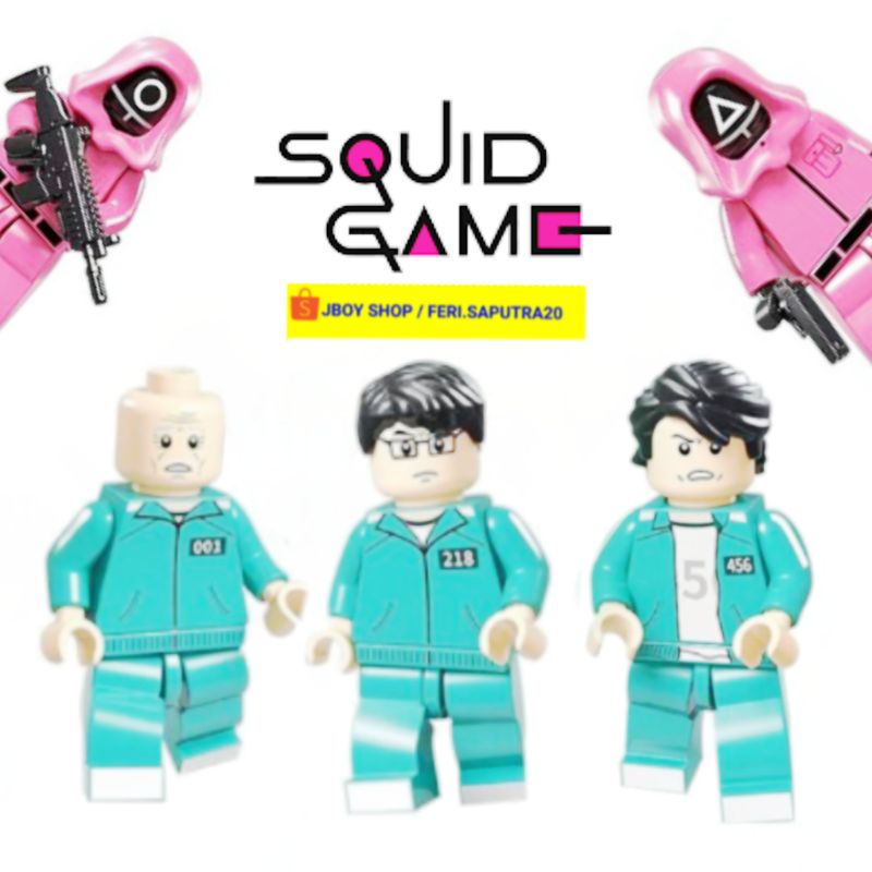 LEGO SQUID GAME / MAINAN LEGO / LEGO / LEGO MURAH / MAINAN SQUID GAME / MAINAN MURAH