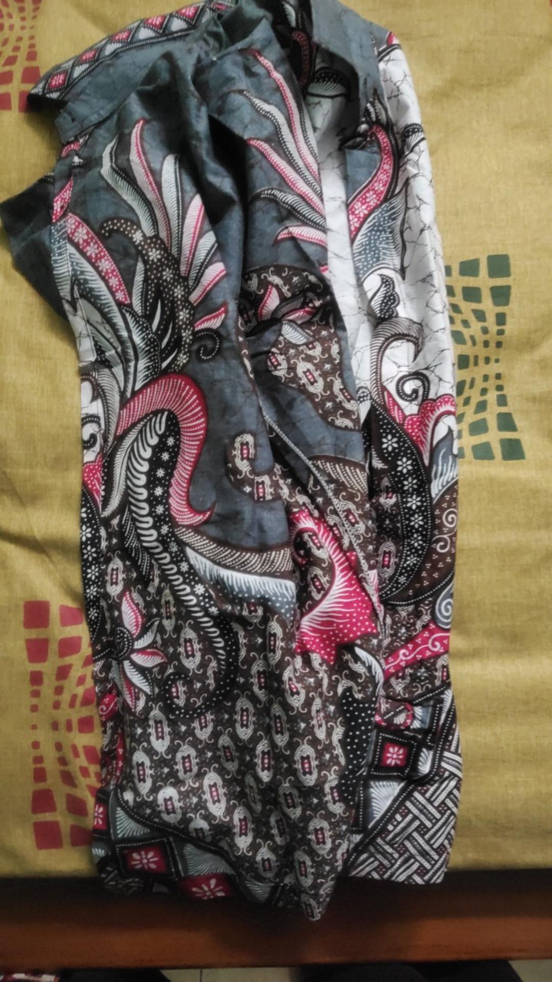 [cod]atasan Batik Pria Wayang Terbaru 2020 Pendek Batik Original Batik Sogan Batik Wayang