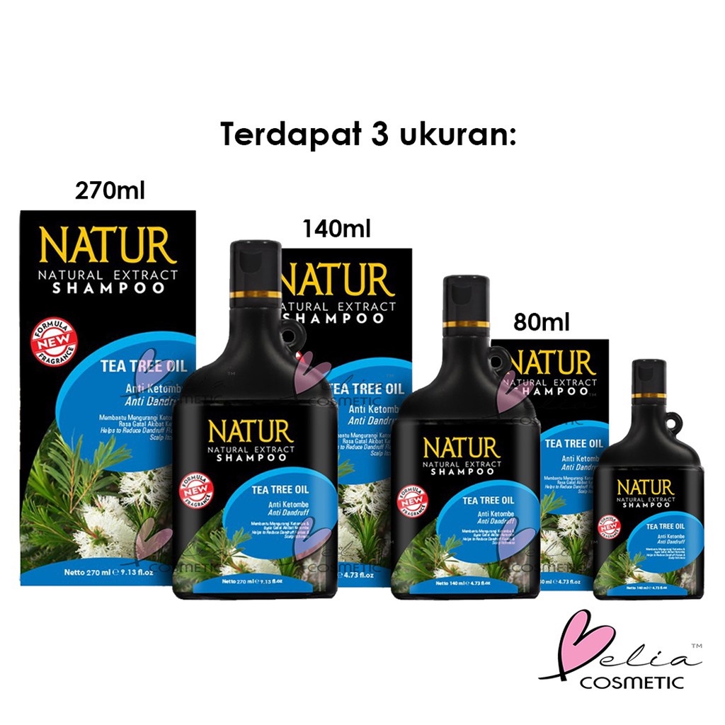 ❤ BELIA ❤ NATUR Hair Care Series | Shampoo, Conditioner, Hair Tonic, Hair Recovery Serum