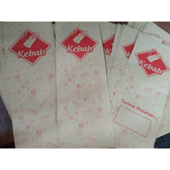 

➱y5 kertas kebab, sepack isi 50 , box kebab,coklat samson ✼ Ready