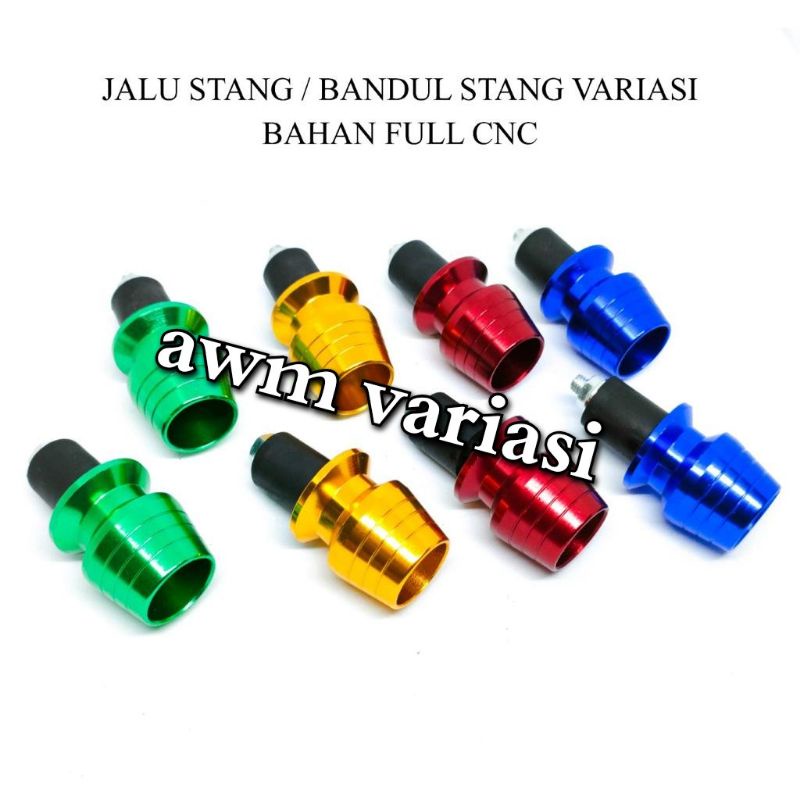 jalu stang motor full cnc ujung stang nmax lexi pcx aerox vario mio fino dll semua motor bisa