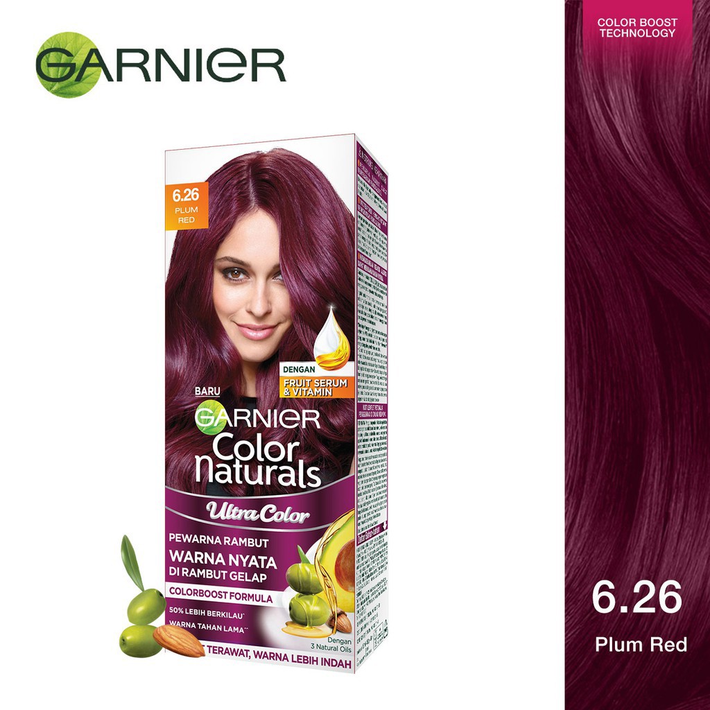 Garnier Cat Rambut Color Naturals Creme Hair Color Box