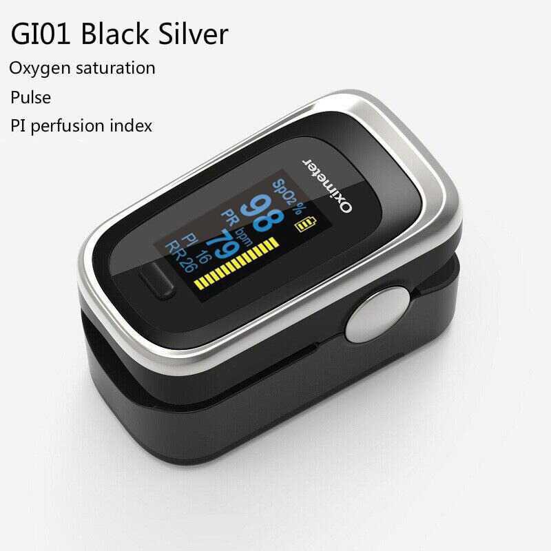 JZIKI Alat Pengukur Detak Jantung Fingertip Pulse Oximeter - G101/G102