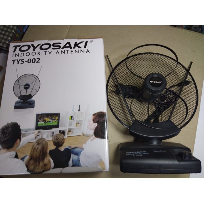 Antena Indoor + Boster / Indoor TV Antena Mrek Toyosaki