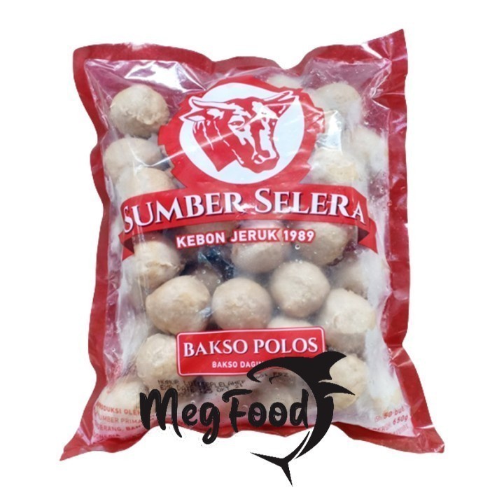 

Bakso Sapi Sumber Selera Polos isi 50 pcs - 650 Gram