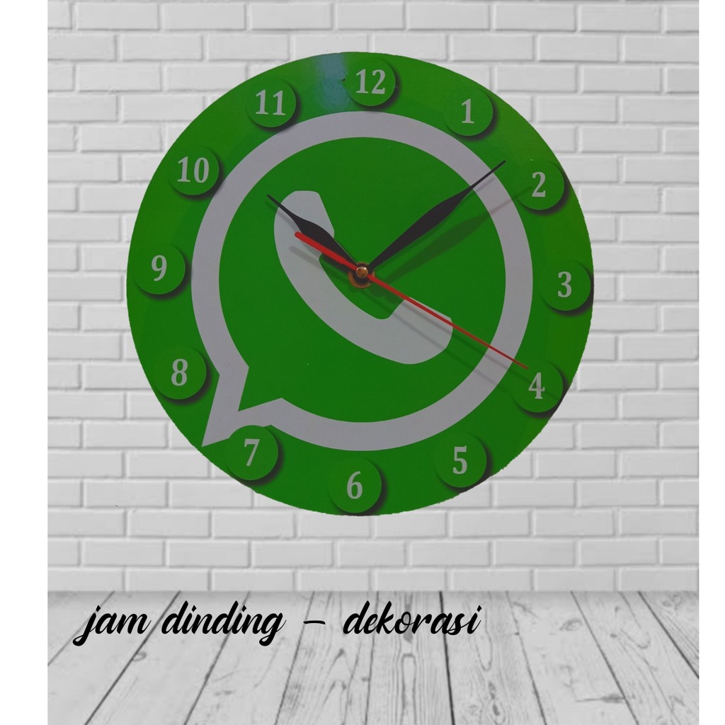 Jam Dinding - dekorasi / jam dinding shabby