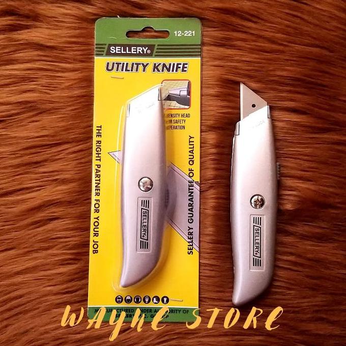 

Jual Utility Knife Pisau Cutter Akrilik Heavy Duty Acrilic Sellery 12-221 Bergaransi