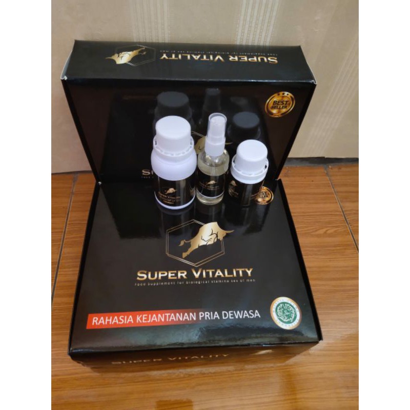 SUPER VITALITY STAMINA PEMBESAR PRIA DEWASA