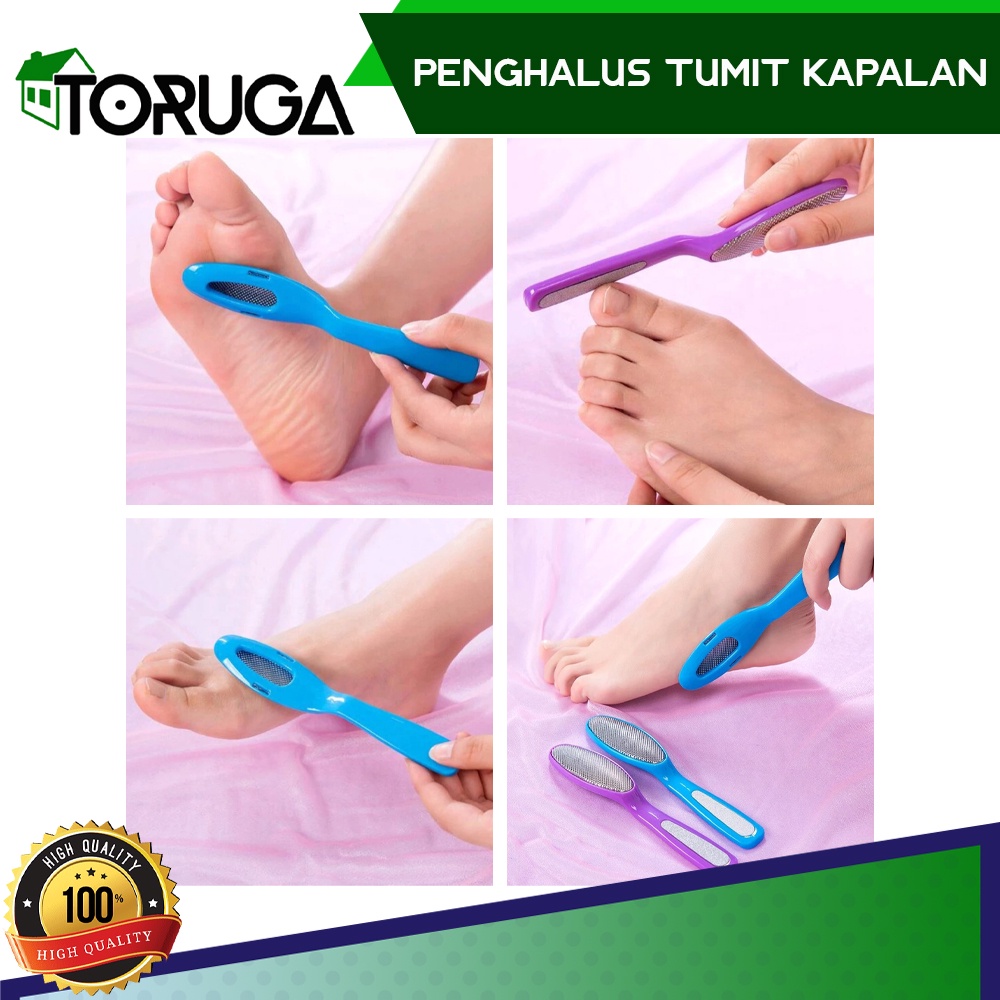 Alat PEDICURE Kikir Penghalus Kulit Tumit Kapalan Telapak Kaki &amp; Kuku