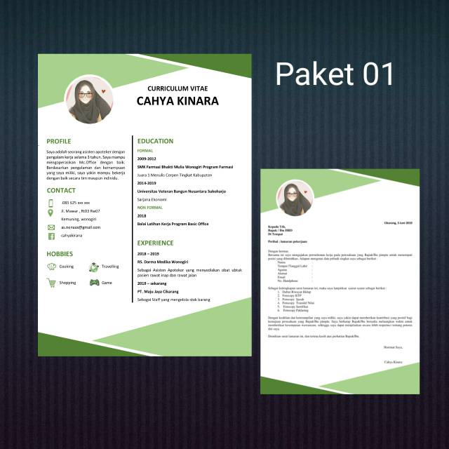 Download 69+ Contoh Surat Lamaran Kerja Cv Gratis Terbaru