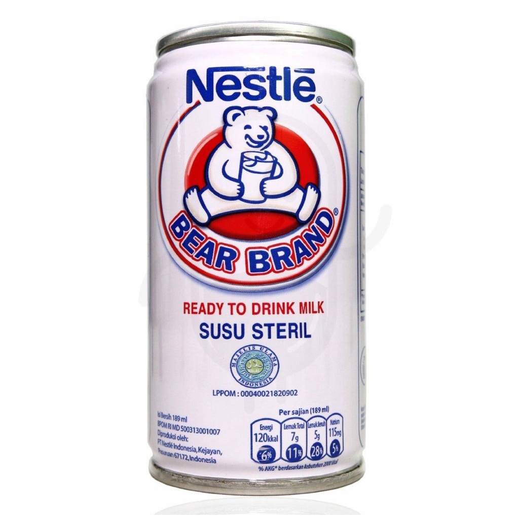 

Nestle Susu Beruang Bear Brand 189ml