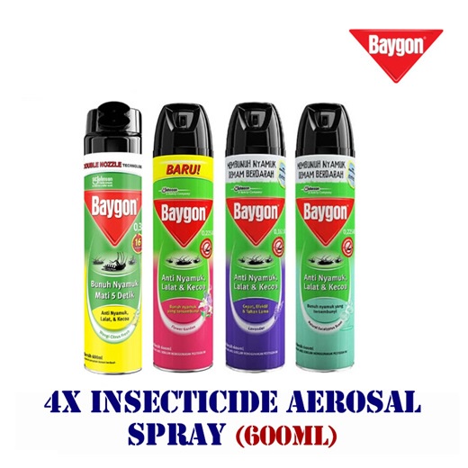 Baygon Aerosol 600 ml All Varian #SRB