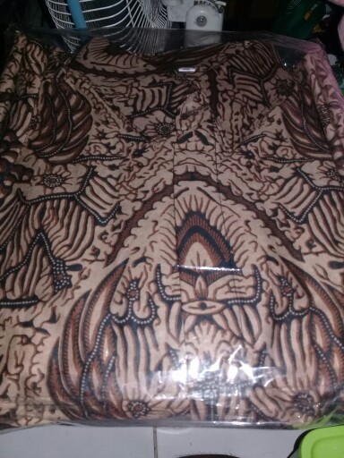 Bswart Batik Hrb026 Kenongo Hem Pendek Padi Pekalongan M L Xl Batik Pria Murah Modern Grosir