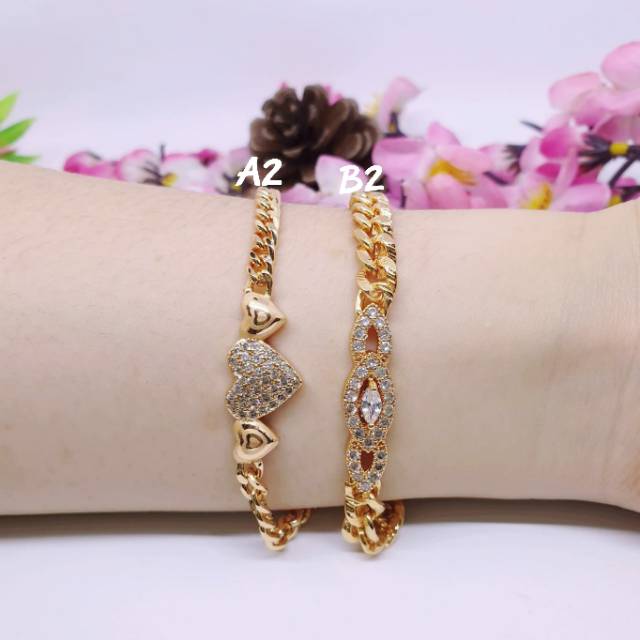 Gelang tangan Rantai xuping uk18cm korea GRX-34