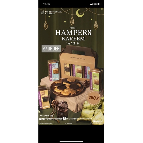 

Hampers coffe bean