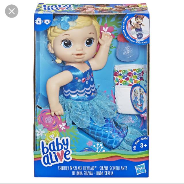 Baby Alive mermaid