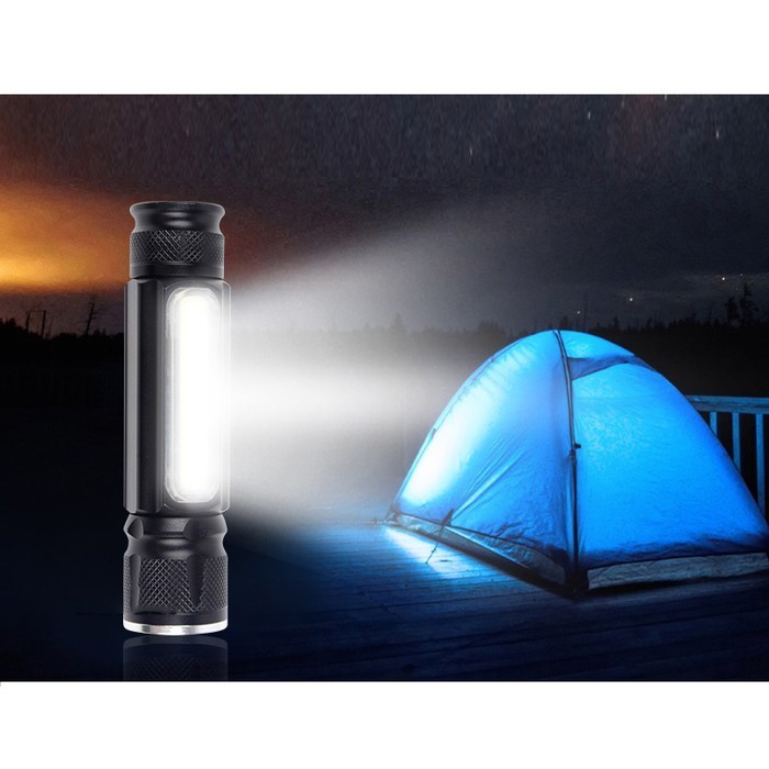 Senter Camping USB Rechargeable Cree XML T6 TaffLED 2300 Lumnes Light