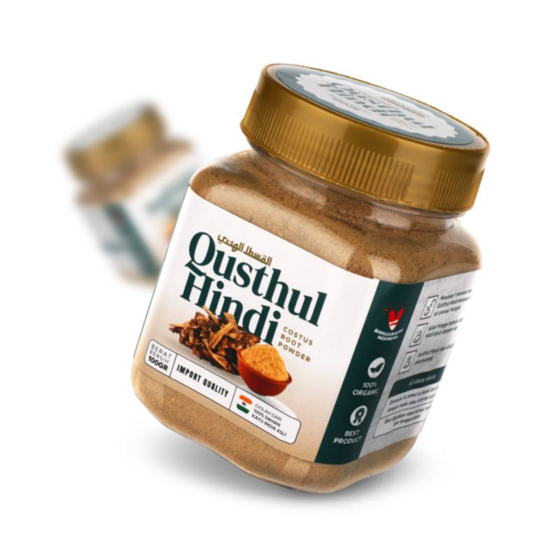 SERBUK QUSTHUL HINDI ALMAHERA 100GR ORIGINAL