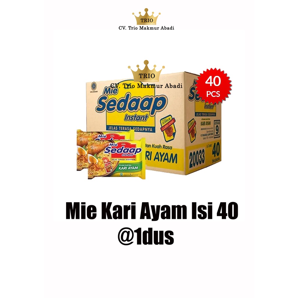 

Mie Sedaap Kari Ayam 1 Dus