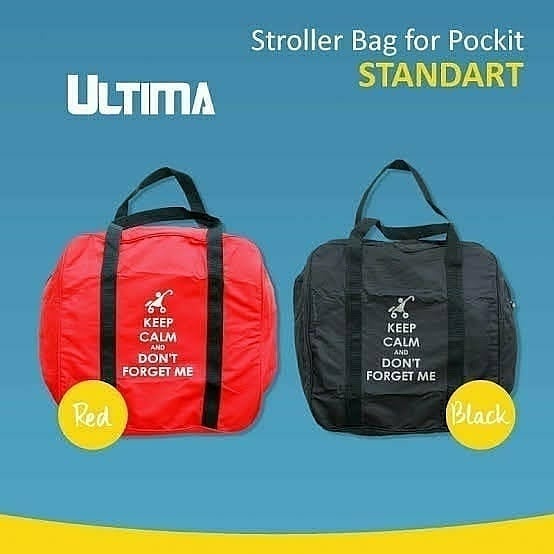 ULTIMA POCK IT STROLLER BAG RED dan BLACK