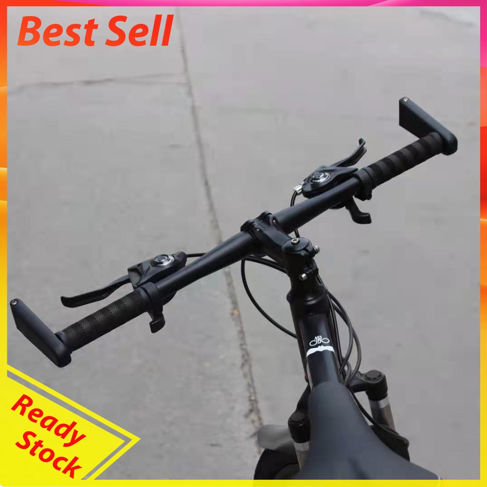 Bike Folding Grip Rearview Mirror Adjustable Fixed Gear Handlebar Reflector