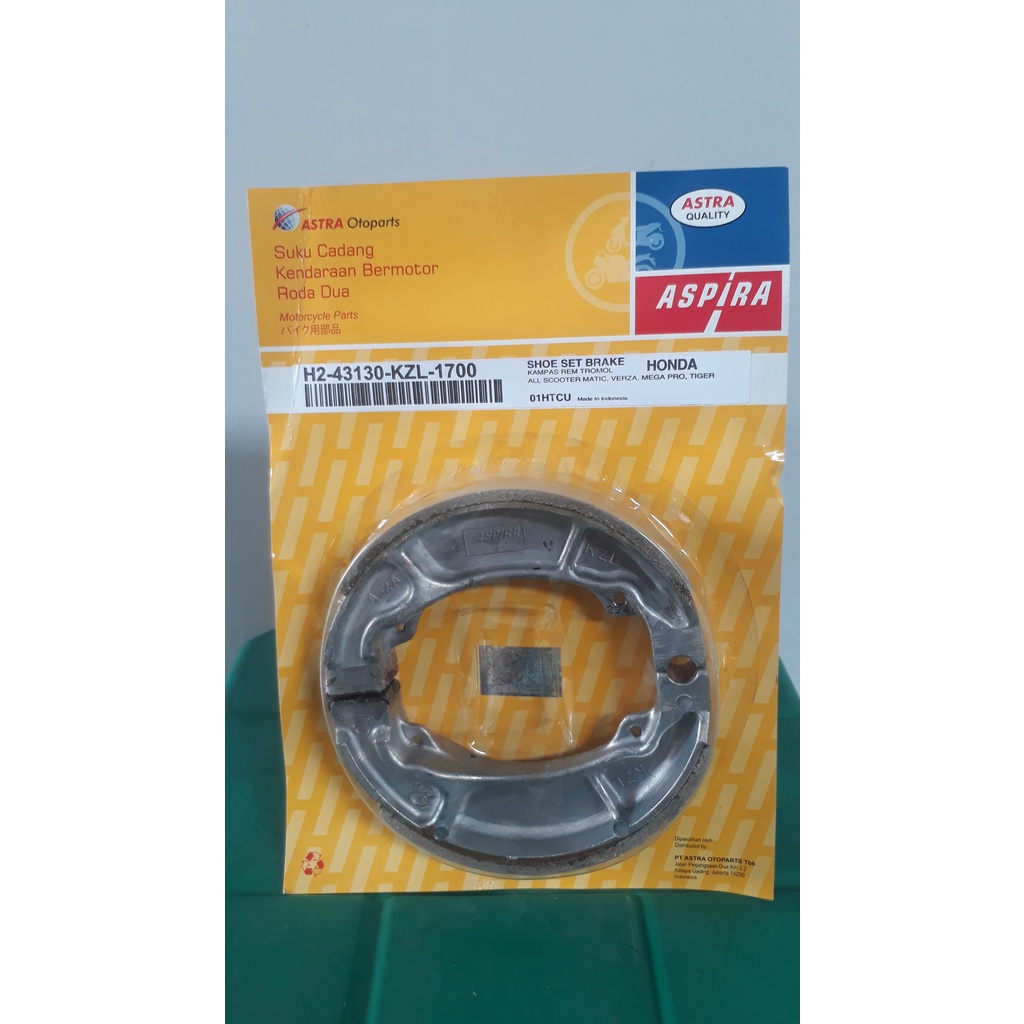Kampas Rem Belakang ASPIRA VARIO BEAT TIGER