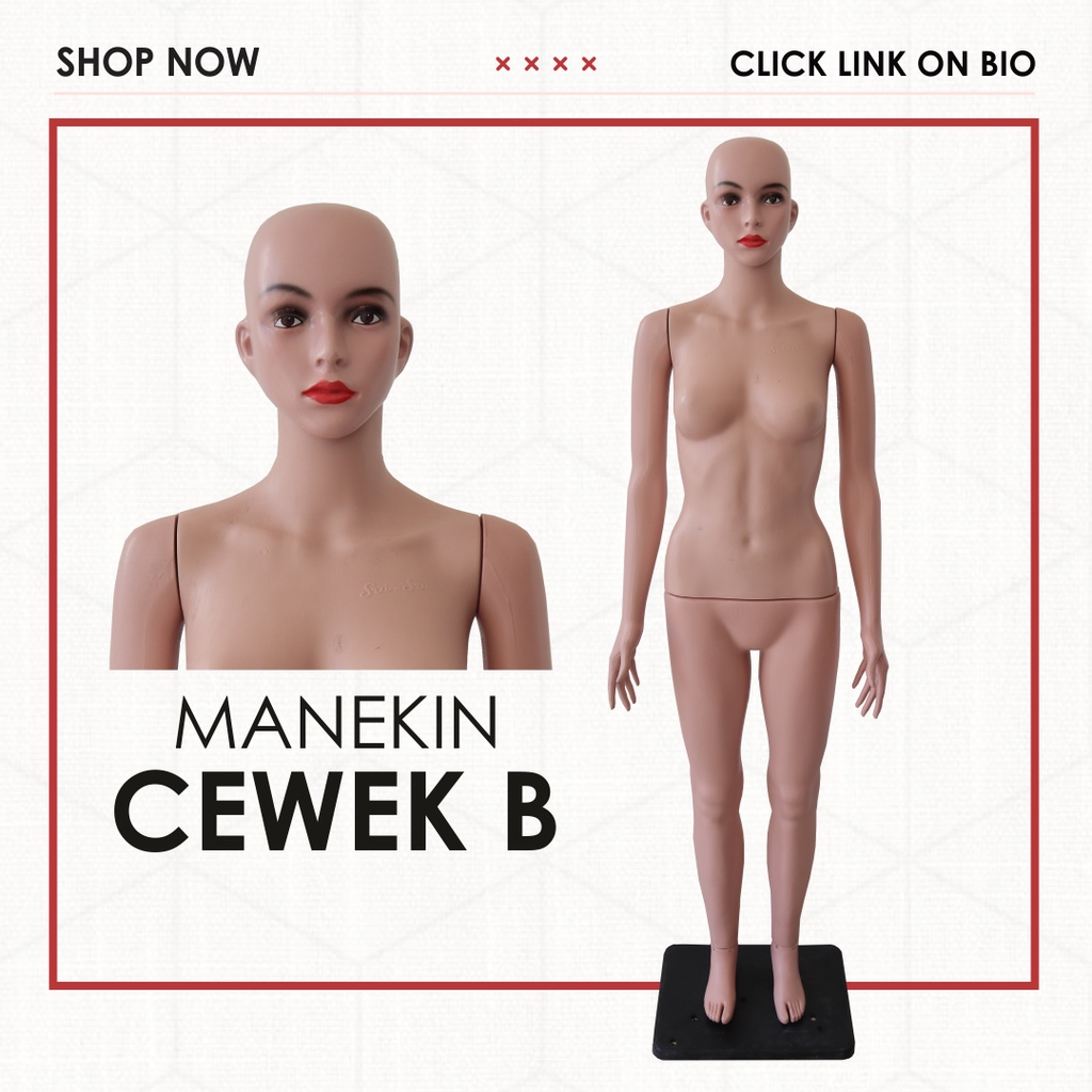 Manekin full body cewek B manekin murah, manekin wanita , manekin plastik,fullbody,manekin dewasa