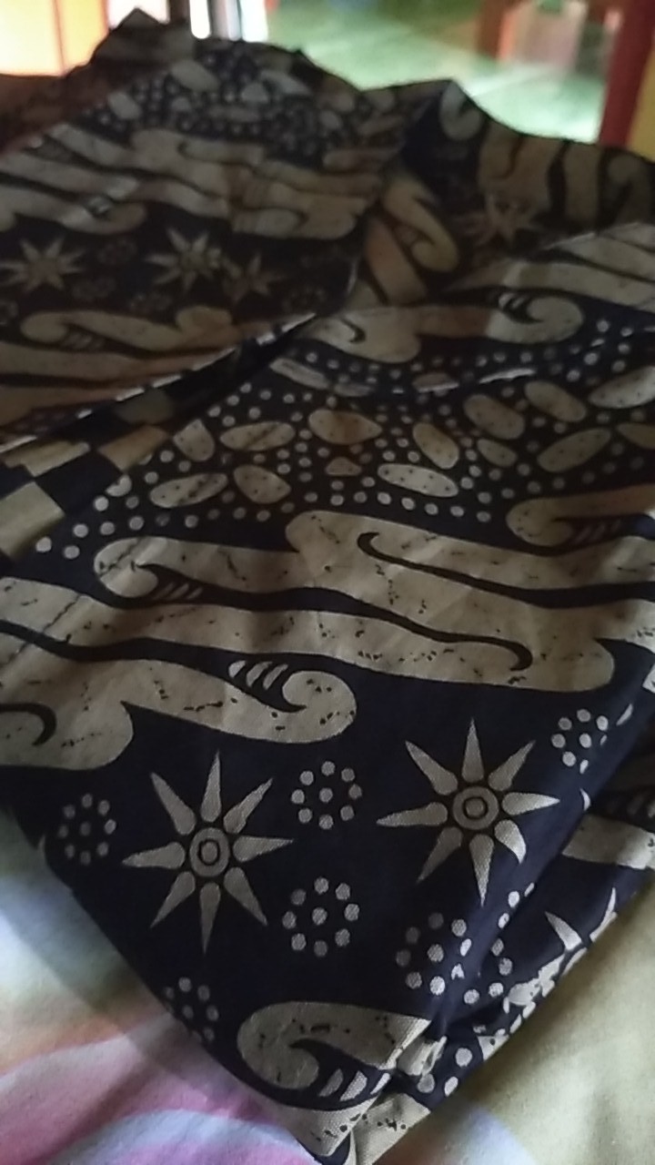 Gamis Batik Sriwedari Maxi Bumil/busui Katun Sogan Allsize & Jumbo