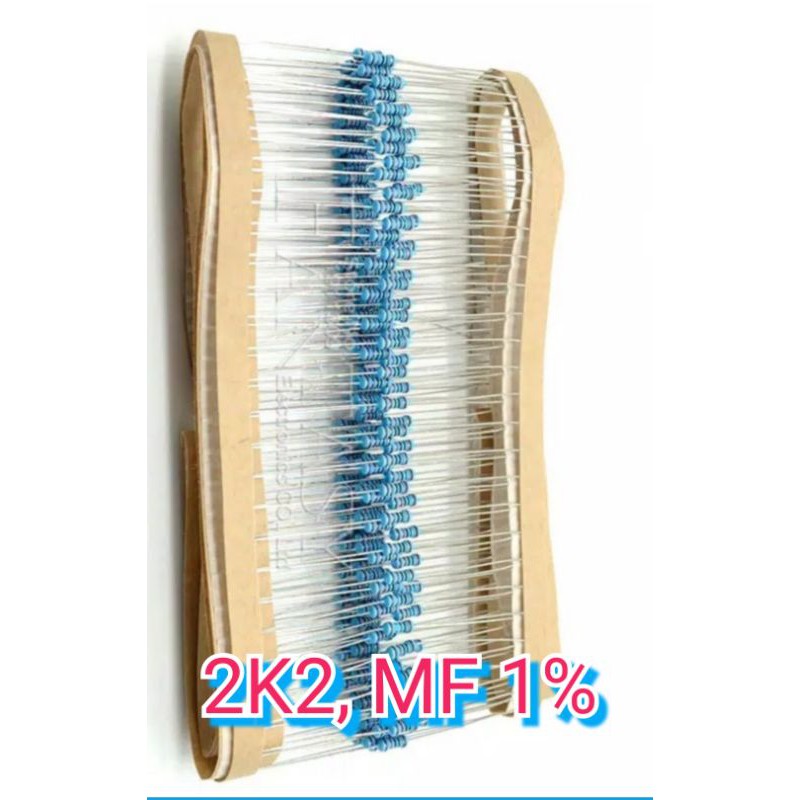 10pcs. 2K7 .ohm resistor metal film1/4. 1%