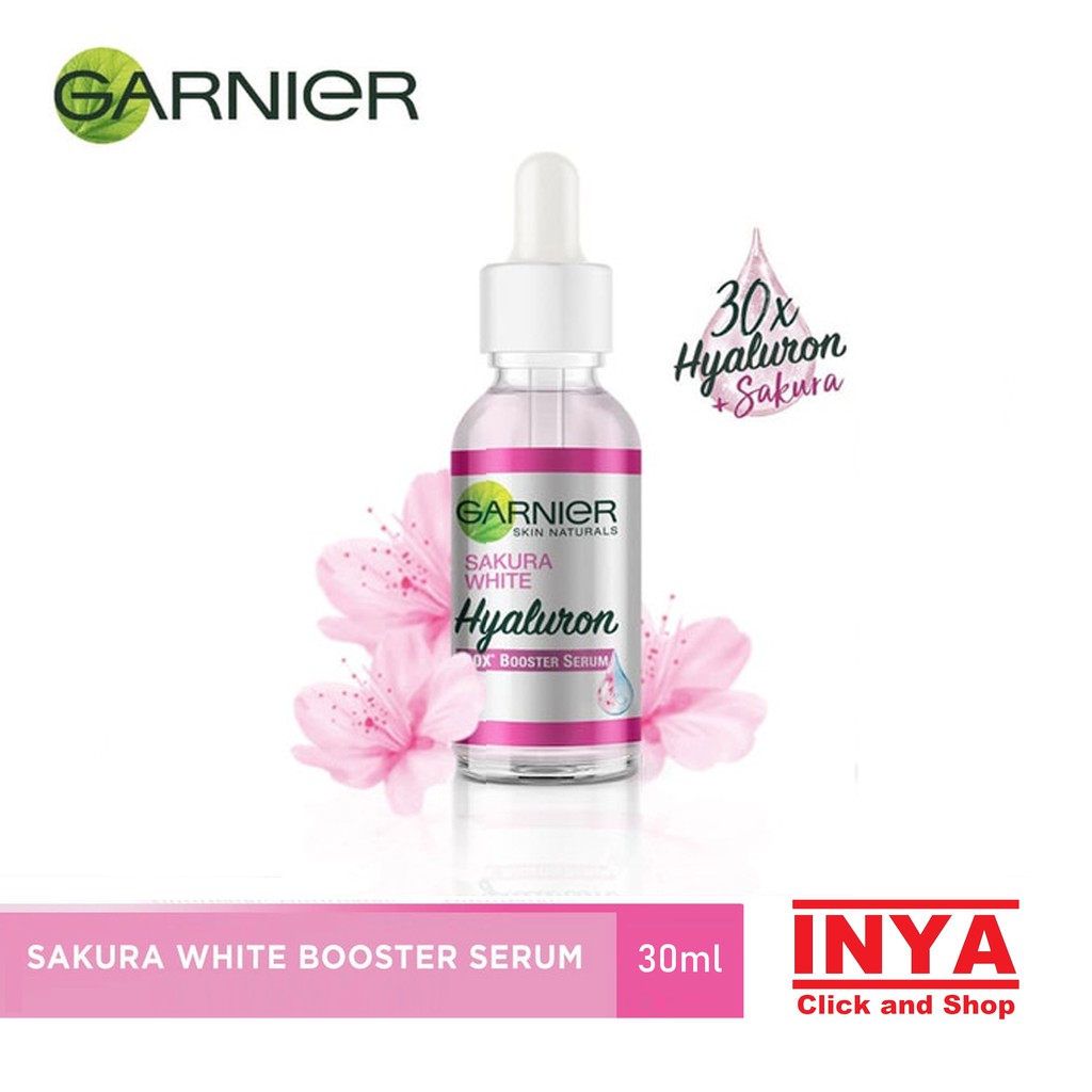 GARNIER SAKURA WHITE HYALURON 30X BOOSTER SERUM 30ml