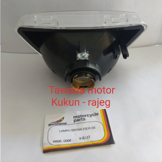 replektor lampu depan yamaha fizr de