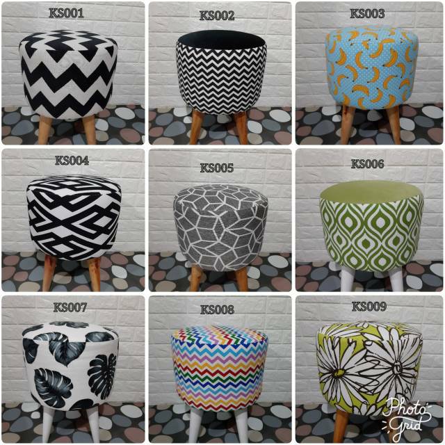[fd] Kursi Stool Bulat