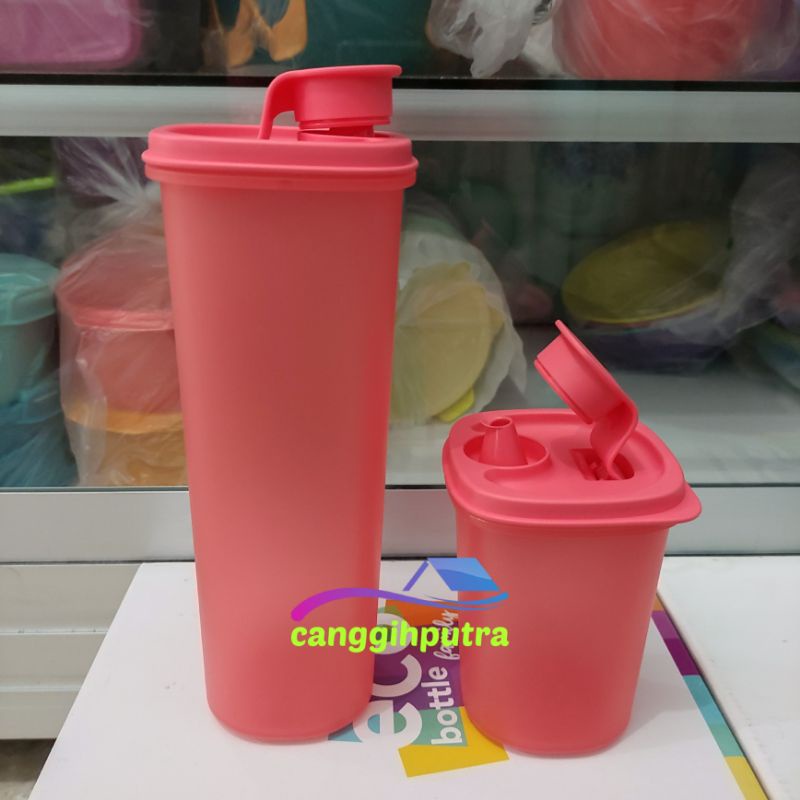 Botol kecap  ezy pour  tupperware set guava  (2)