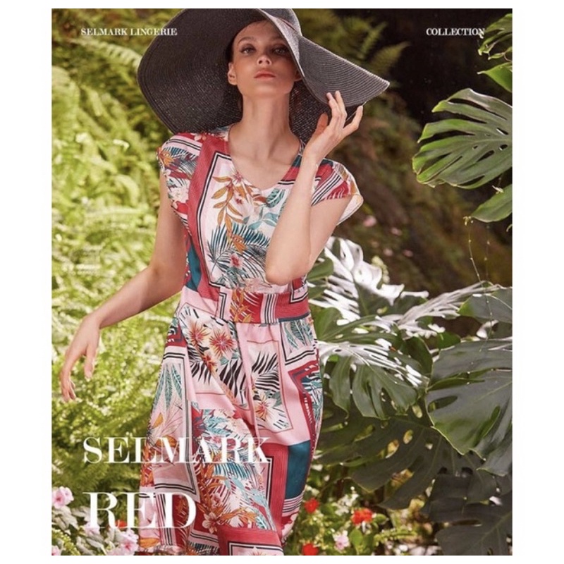 DRESS PREMIUM FLORAL KOREA SELMARK