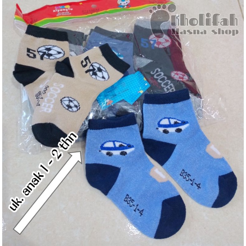 kaos kaki beby 1-2 thn