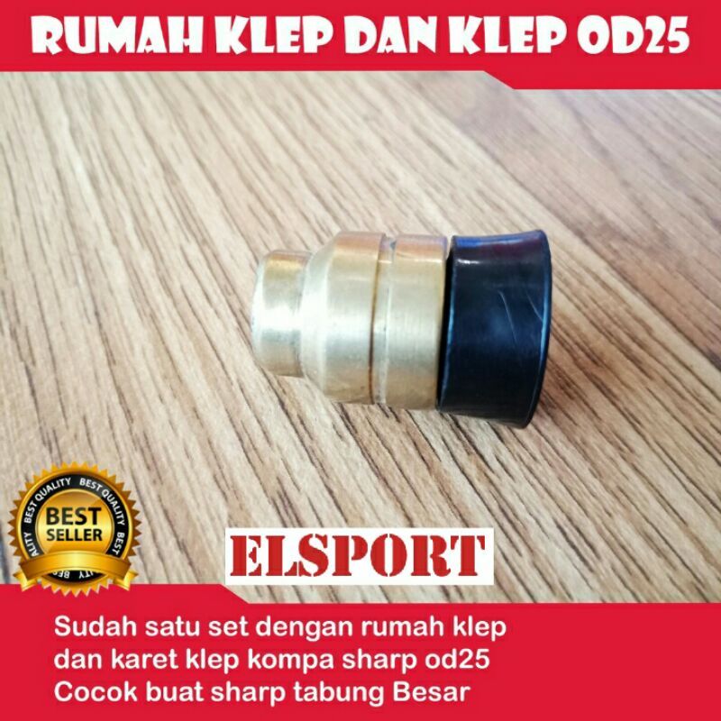 Rumah klep kompa sharp od 25-rumah dan klep kompa sharp od 25