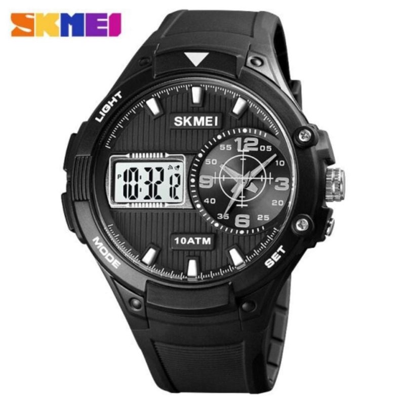 SKMEI 1761 JAM TANGAN OUTDOOT PRIA TERLARIS SHOCKPROOF JAM TANGAN DUALTIME TERLARIS