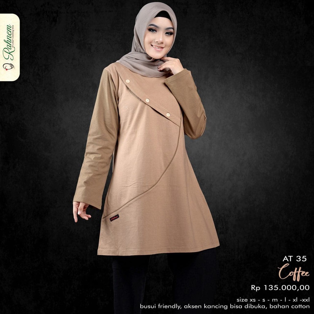 Atasan Wanita Rahnem AT - 35 / Fashion Muslim Dewasa